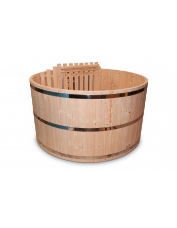 Le modèle de base: bain nordique en bois