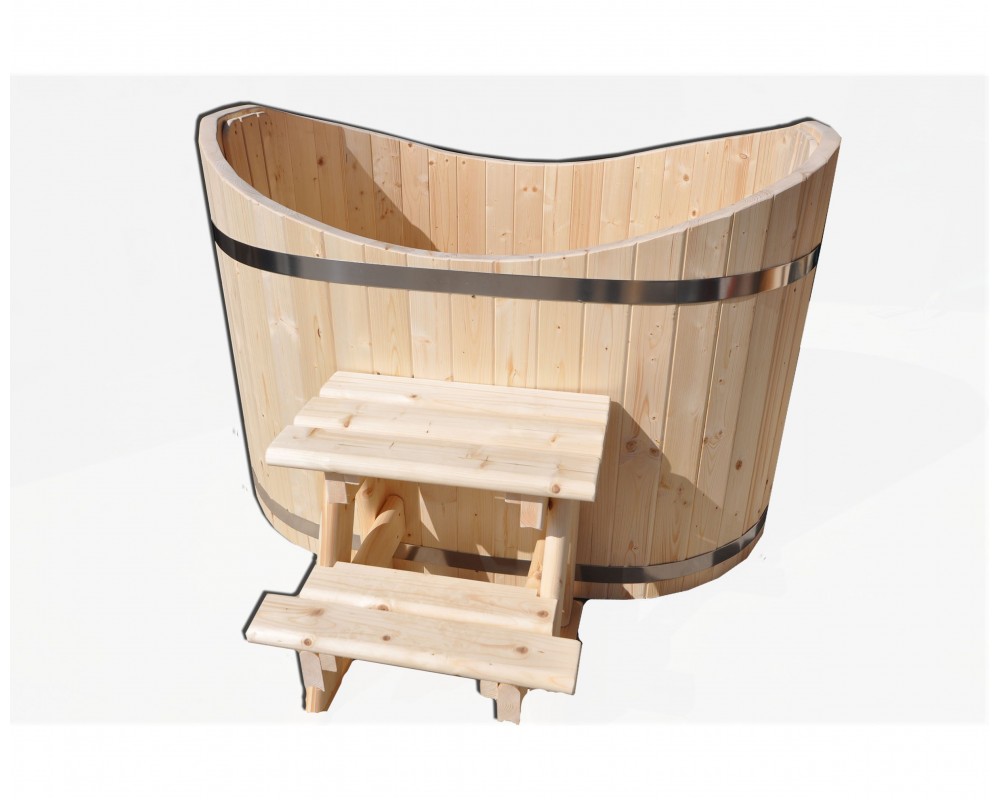 Bain nordique en bois pour 2 personnes Bain nordique en bois pour 2 personnes