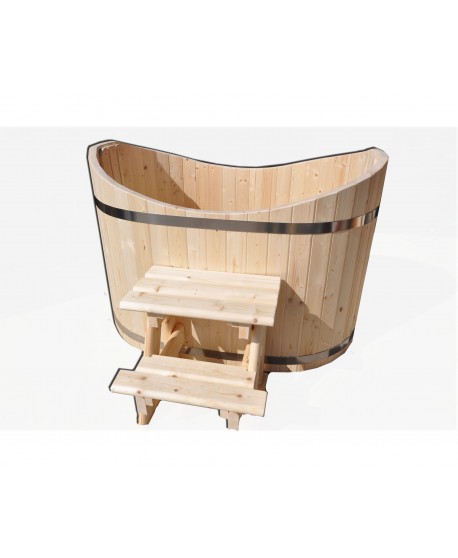 Bain nordique en bois pour 2 personnes Bain nordique en bois pour 2 personnes