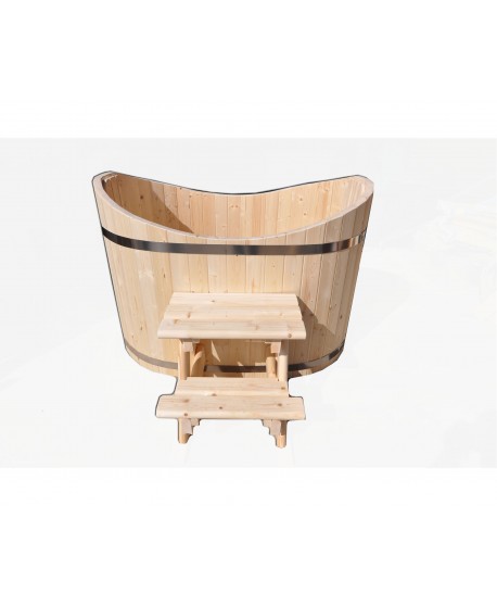 Bain nordique en bois pour 2 personnes Bain nordique en bois pour 2 personnes