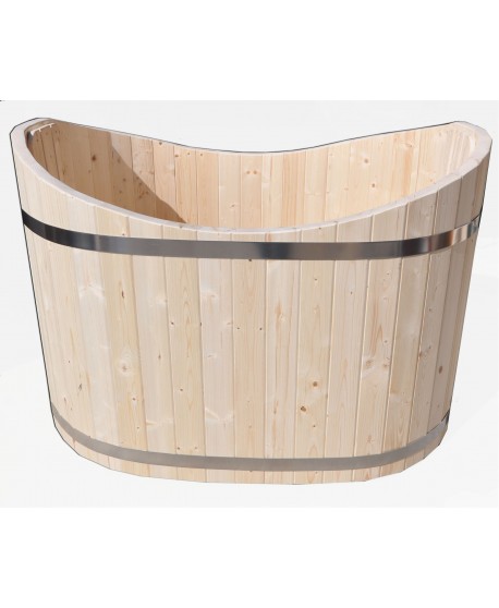 Bain nordique en bois pour 2 personnes Bain nordique en bois pour 2 personnes