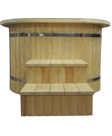 Bain nordique ovales pour 2 personnes en plastique Bain nordique ovales pour 2 personnes en plastique