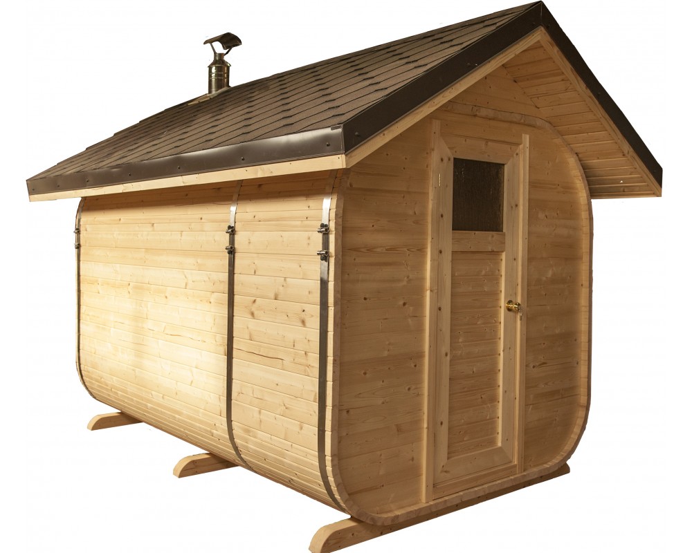 Jardin extérieur sauna en bois Jardin extérieur sauna en bois