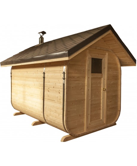 Jardin extérieur sauna en bois Jardin extérieur sauna en bois