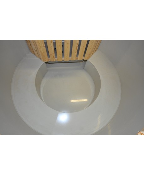 Bancs en plastique de type fermé pour bain nordique Bancs en plastique de type fermé pour bain nordique