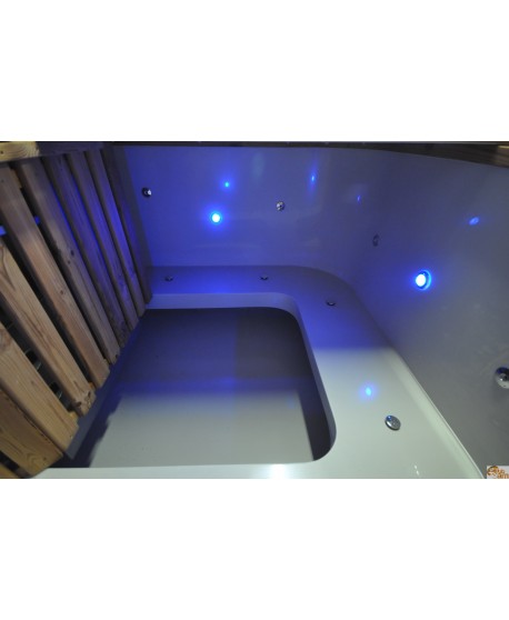 Banquettes en plastique de type ouvert pour bain nordique Banquettes en plastique de type ouvert pour bain nordique