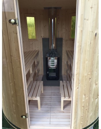 Saunas Extérieur Tonneau