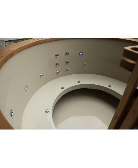 Banquettes en plastique de type ouvert pour bain nordique Banquettes en plastique de type ouvert pour bain nordique