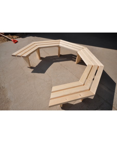 Bancs en bois de type A pour bain nordique Bancs en bois de type A pour bain nordique