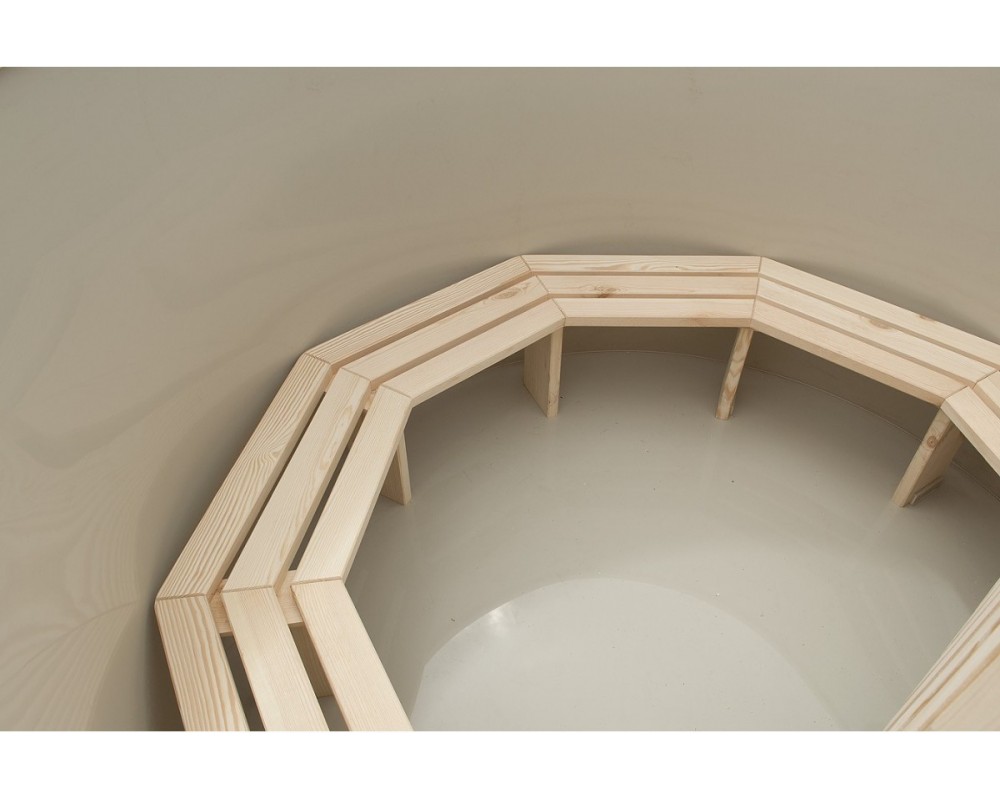 Bancs en bois de type A pour bain nordique Bancs en bois de type A pour bain nordique