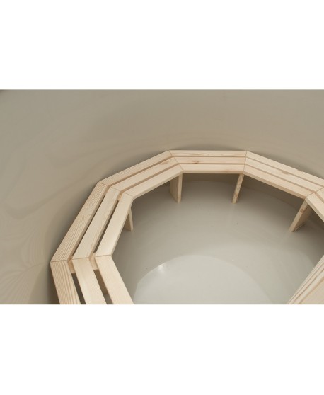 Bancs en bois de type A pour bain nordique Bancs en bois de type A pour bain nordique