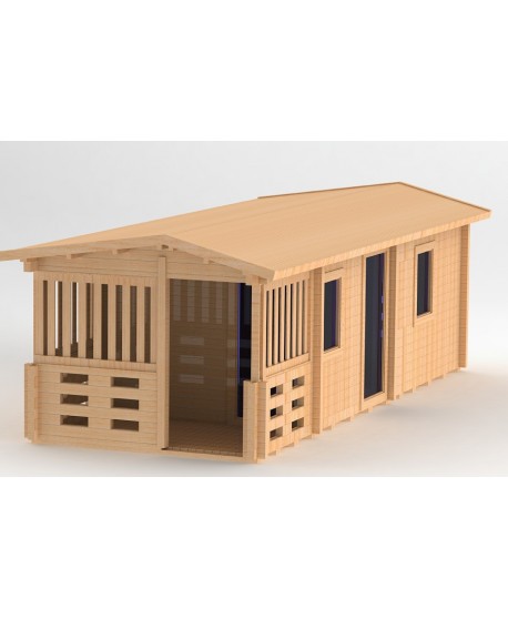 Sauna de forme rectangulaire Sauna de forme rectangulaire