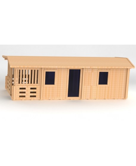 Sauna de forme rectangulaire Sauna de forme rectangulaire