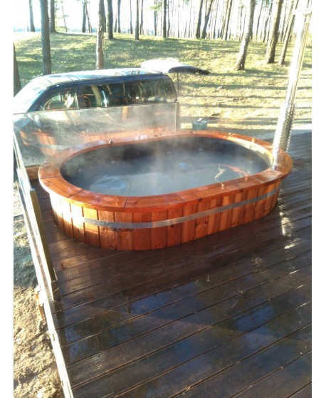 Bain nordique ovales avec Massages Bain nordique ovales avec Massages