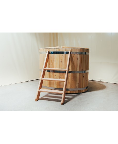 Bain nordique ovales en bois pour 2 personnes Bain nordique ovales en bois pour 2 personnes