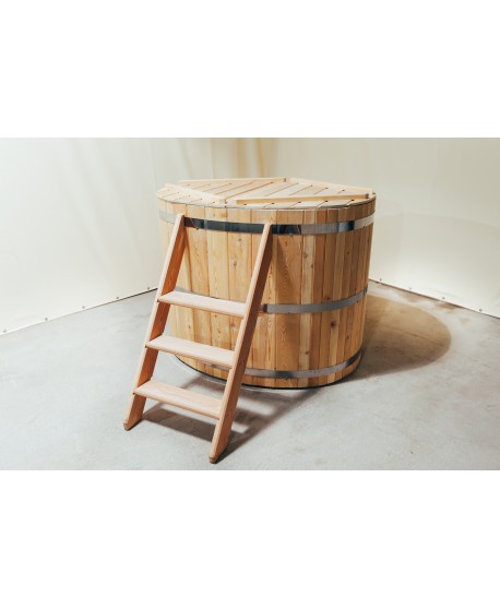 Bain nordique ovales en bois pour 2 personnes Bain nordique ovales en bois pour 2 personnes