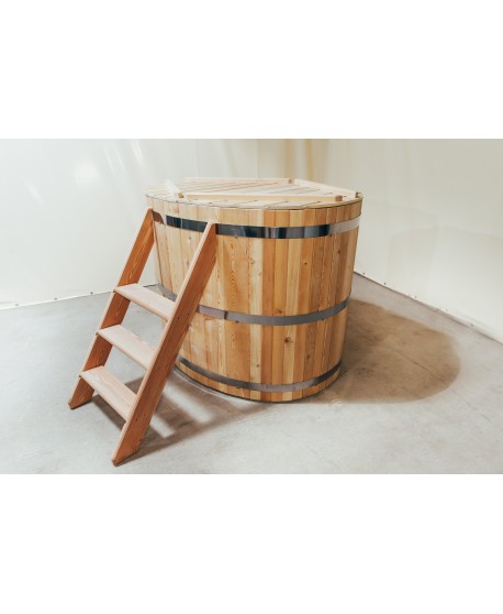 Bain nordique ovales en bois pour 2 personnes Bain nordique ovales en bois pour 2 personnes
