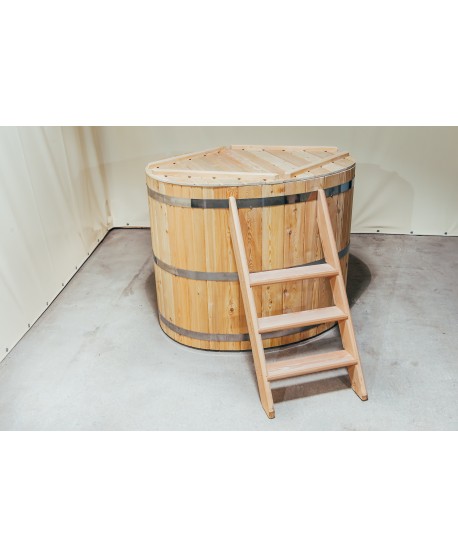 Bain nordique ovales en bois pour 2 personnes Bain nordique ovales en bois pour 2 personnes