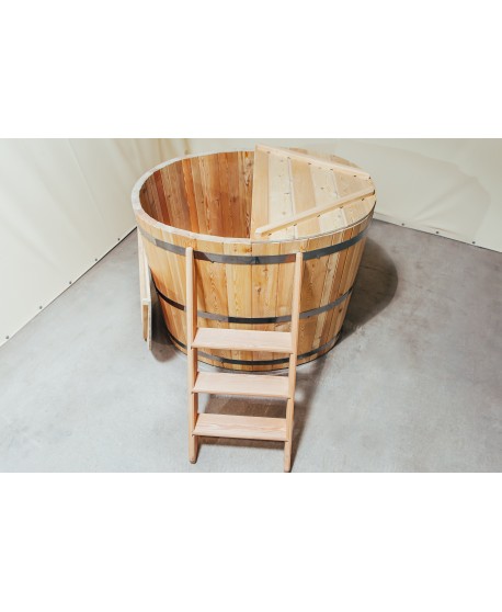 Bain nordique ovales en bois pour 2 personnes Bain nordique ovales en bois pour 2 personnes