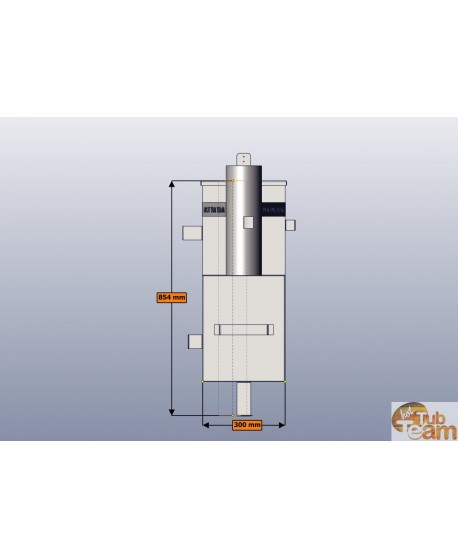 Poêle interne 28kw pour Jacuzzi extérieur KL np-59 Poêle interne 28kw pour Jacuzzi extérieur KL np-59